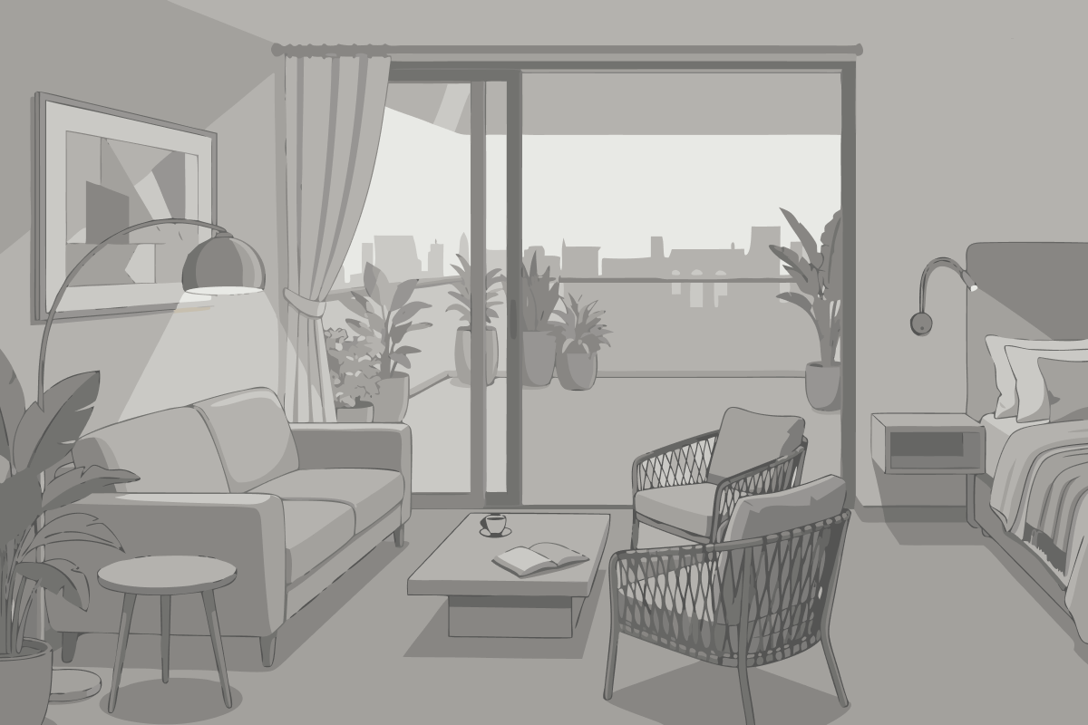 Queen Room with Garden View